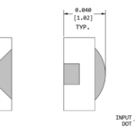 100-200 Ip Planar Tunnel Diode Hermetic MBD1057-H20-70X