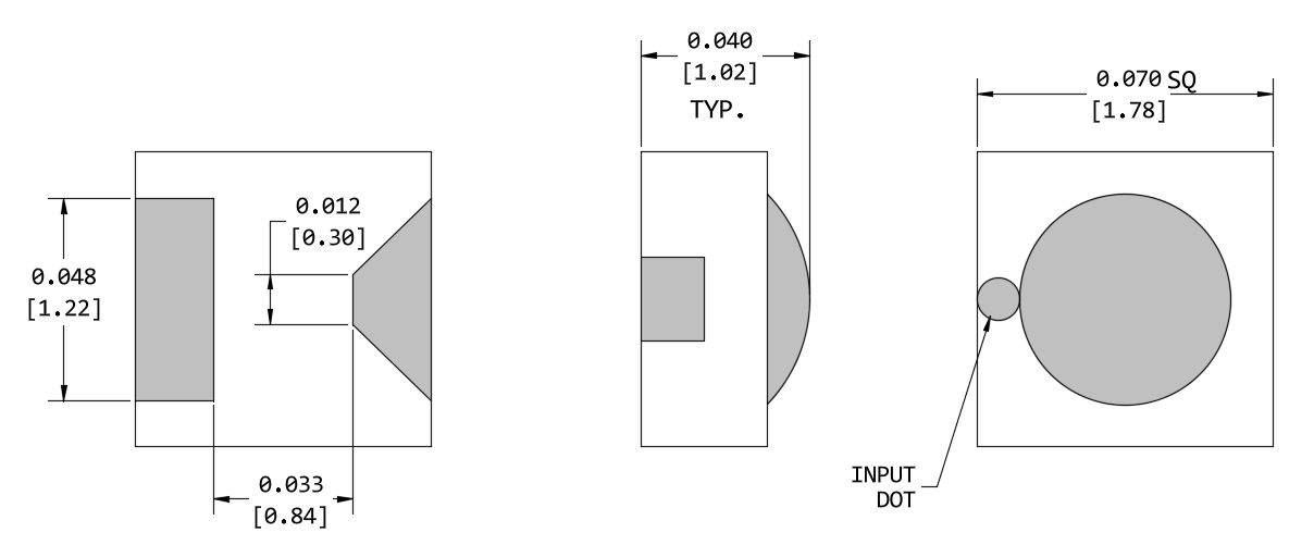 100-200 Ip Planar Tunnel Diode Hermetic MBD1057-H20-70X
